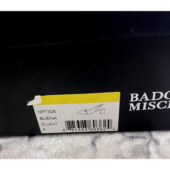 Badgley Mischka Buena Slingback Heel Sz 9 - Picture 6 of 9